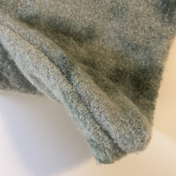 Free People Fuzzy Carry On Tote in tie dye Sage green - Picture 9 of 10